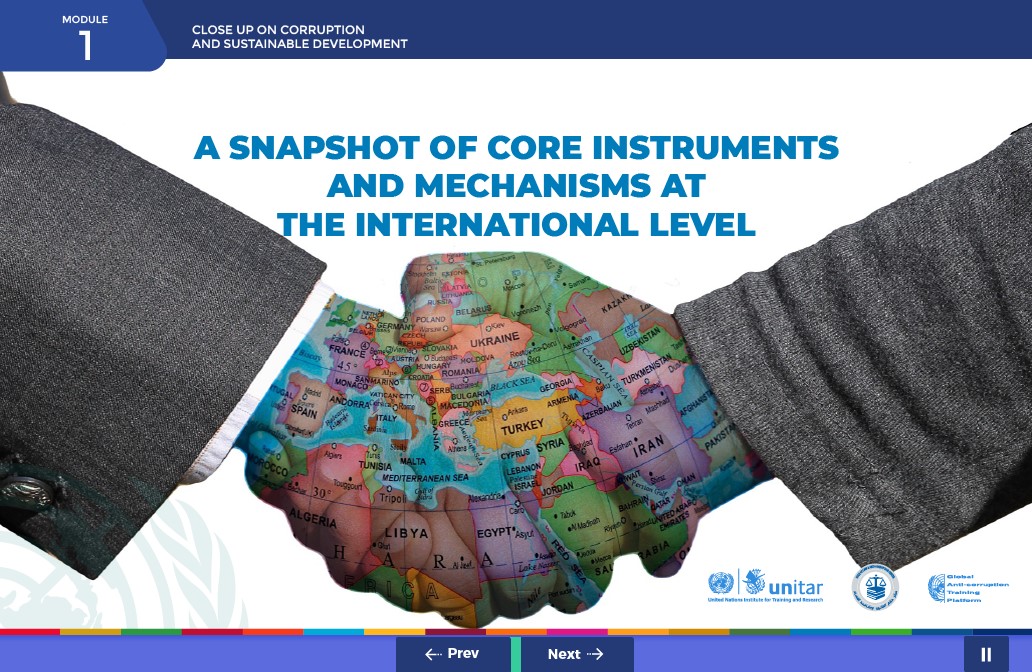 educacion virtual unitar onu antocorrupcion y desarrollo sostenible lms moodle